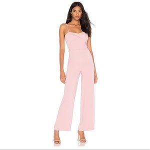 Superdown Mischa Sweetheart Jumpsuit - Blush